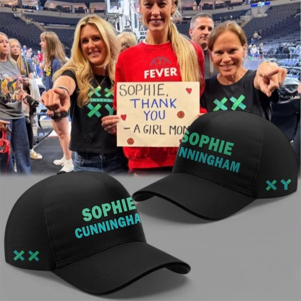Sophie Cunningham Merch Indiana Fever Thank You Sophie For Speaking Up For Girls Hat Black - Kdjoy