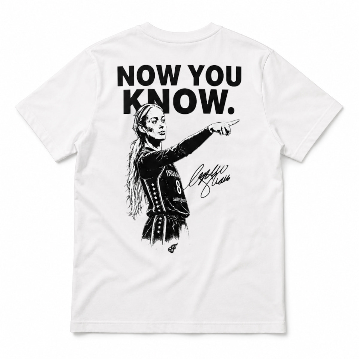 Sophie Cunningham Pointing Now You Know Shirt Indiana Fever Merch Gift For Basketball Fan - Kdjoy