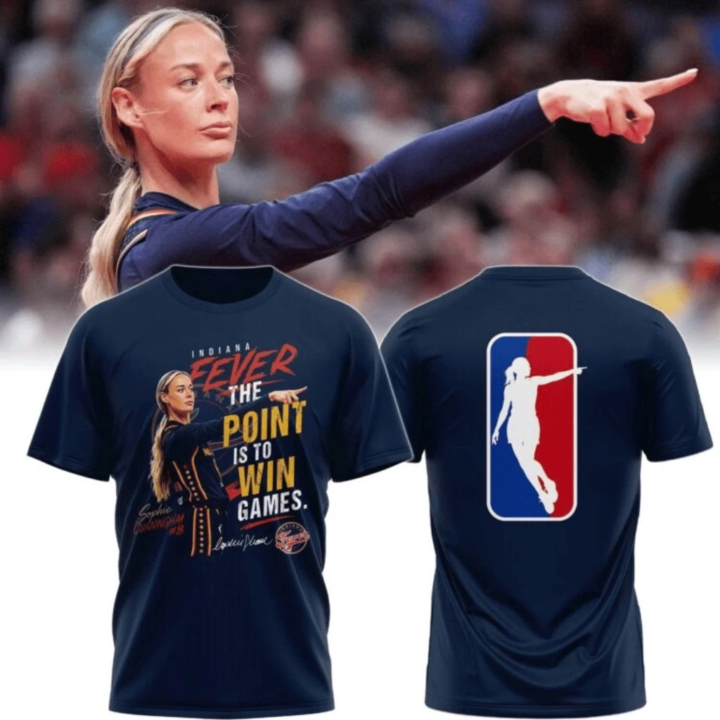 Sophie Cunningham The Point Is To Win Games T-Shirt Sophie Cunningham Potting Shirt Fan Merch - Kdjoy