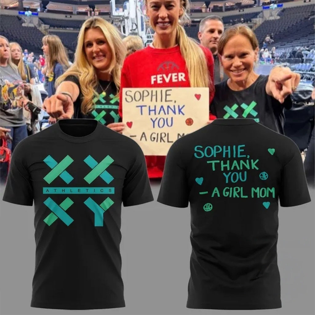 Sophie Thank You A Girl Mom Shirt Indiana Fever Merch Presents For Basketball Fans - Kdjoy