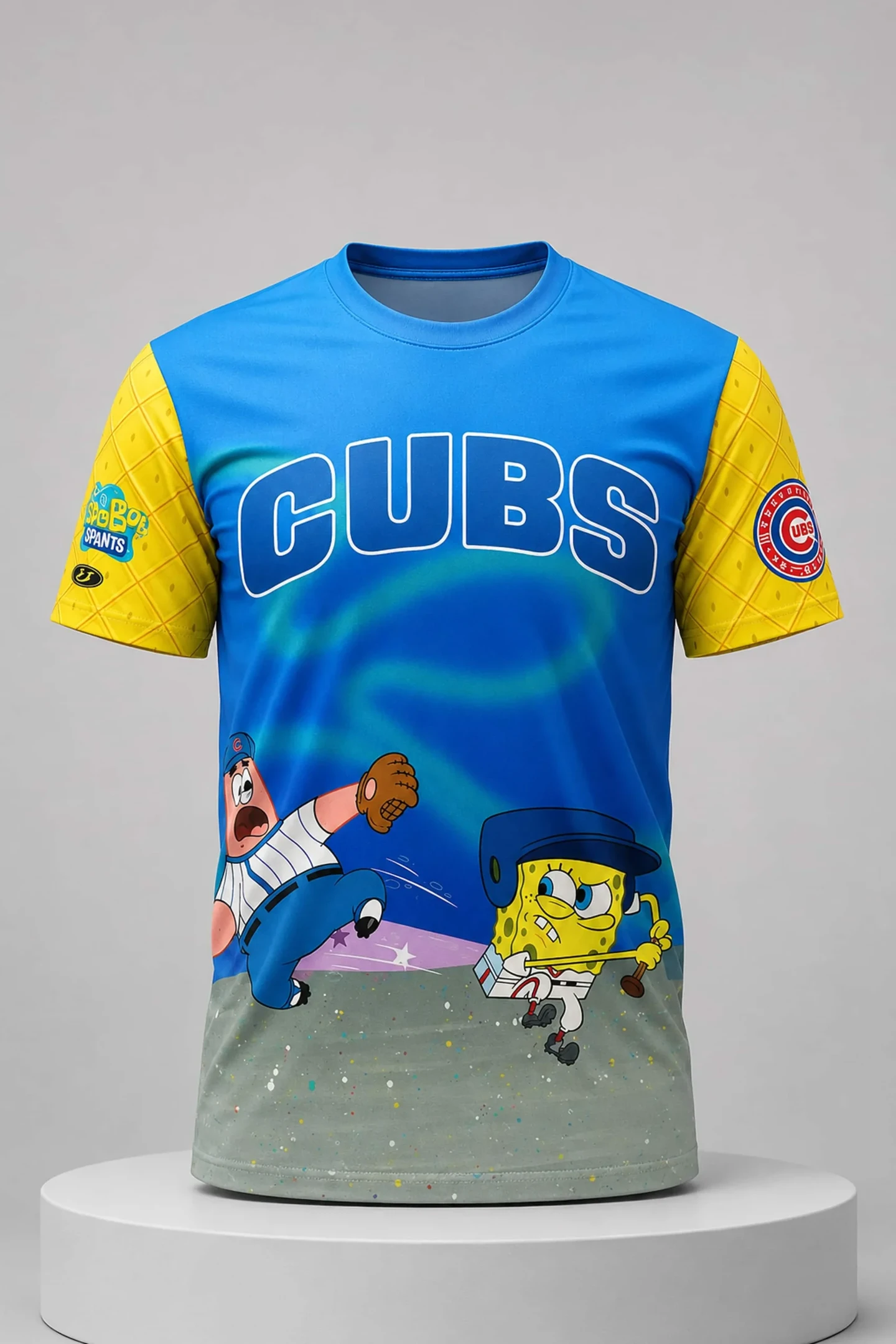 South Bend Cubs SpongeBob SquarePants Shirt SB Cubs Merch Gifts For Baseball Fans - Kdjoy South Bend Cubs SpongeBob SquarePants Shirt SB Cubs Merch Gifts For Baseball Fans - Kdjoy