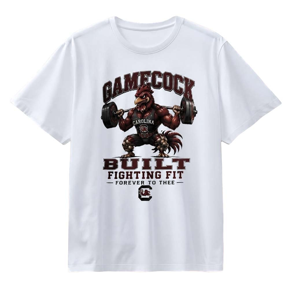 South Carolina Gamecocks Built Fighting Fit Forever To Thee T-Shirt Gamecocks Merch Gym Gifts - Kdjoy South Carolina Gamecocks Built Fighting Fit Forever To Thee T-Shirt Gamecocks Merch Gym Gifts - Kdjoy