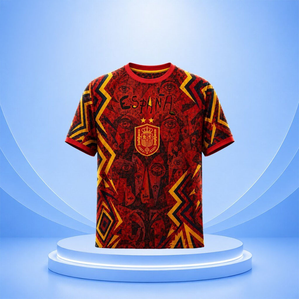 Spain Espana FIFA World Cup 2026 Jersey Shirt Spain Football Champion Merch Fan Gifts - Kdjoy Spain Espana FIFA World Cup 2026 Jersey Shirt Spain Football Champion Merch Fan Gifts - Kdjoy