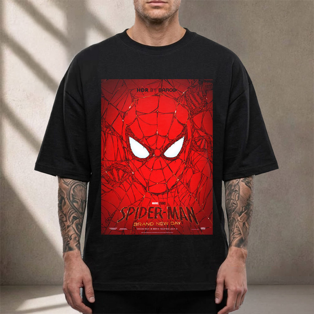 Spider-Man Brand Merch New Day New Movie Poster T-Shirt 2026 Birthday Ideas For Husband - Kdjoy Spider-Man Brand Merch New Day New Movie Poster T-Shirt 2026 Birthday Ideas For Husband - Kdjoy