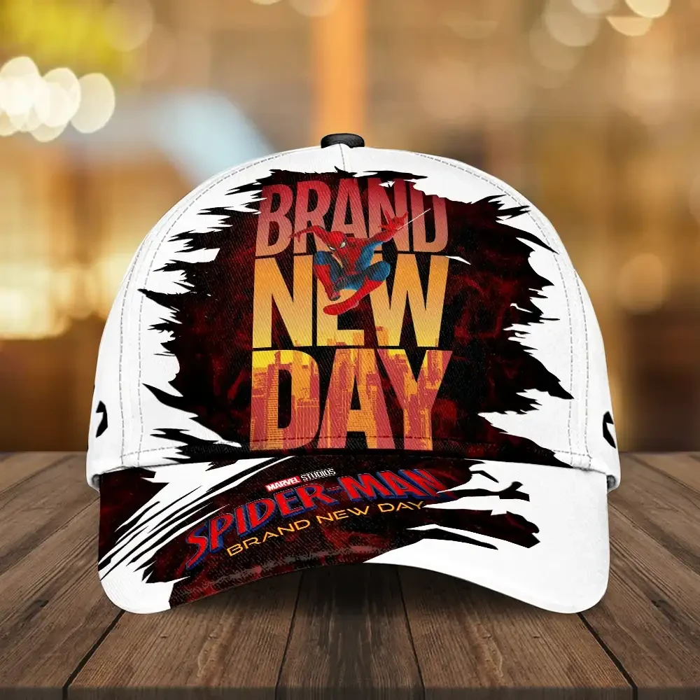 Spider-Man Brand New Day 2026 Hat Superhero Cap Marvel Fan Gift For Brothers - Kdjoy