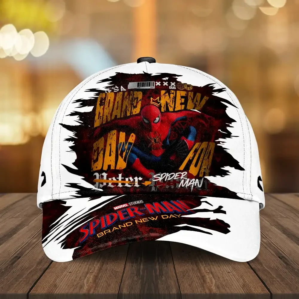 Spider-Man Brand New Day 2026 Hat Superhero Cap Marvel Merch Gift For Boyfriend - Kdjoy