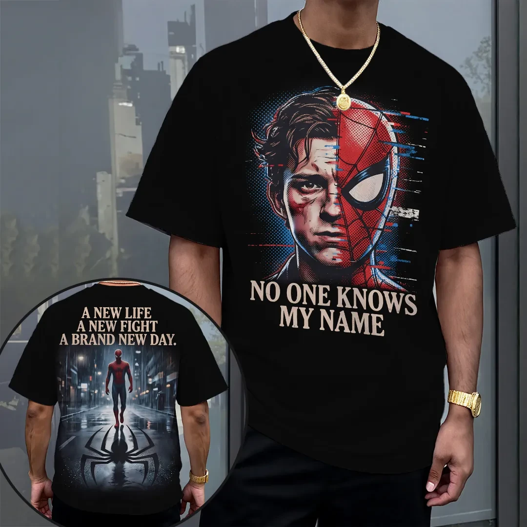 Spider-Man Brand New Day 2026 Shirt No One Knows My Name T-Shirt Superhero Apparel Fan Gifts - Kdjoy Spider-Man Brand New Day 2026 Shirt No One Knows My Name T-Shirt Superhero Apparel Fan Gifts - Kdjoy