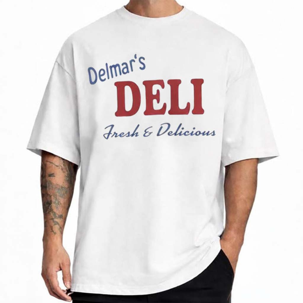 Spider-Man Brand New Day Delmar's Deli Fresh And Delicious T-Shirt Present For Brother - Kdjoy Spider-Man Brand New Day Delmar's Deli Fresh And Delicious T-Shirt Present For Brother - Kdjoy