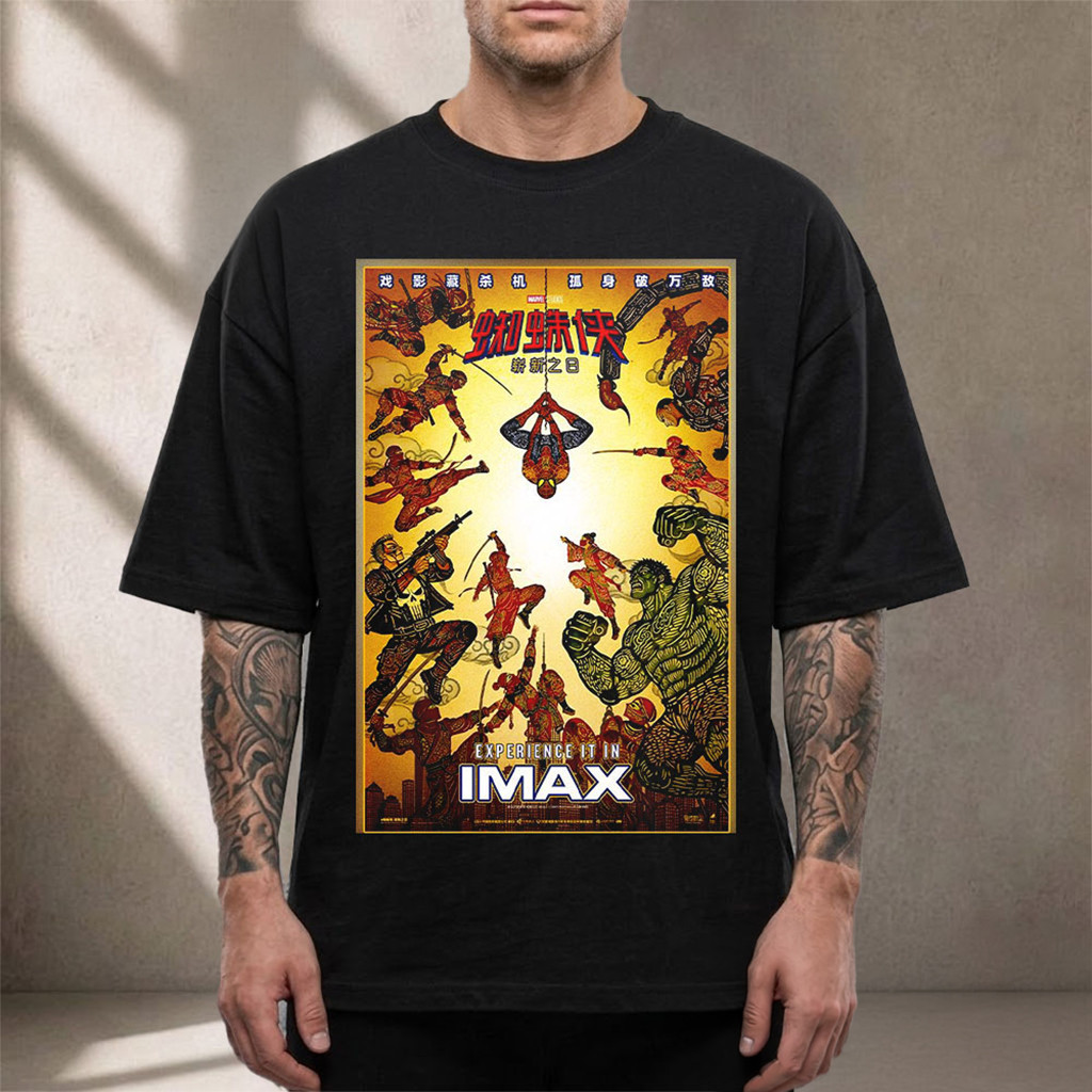 Spider Man Brand New Day IMAX Poster 2026 In China Theaters T-Shirt Spider Man Merch Him Gifts - Kdjoy