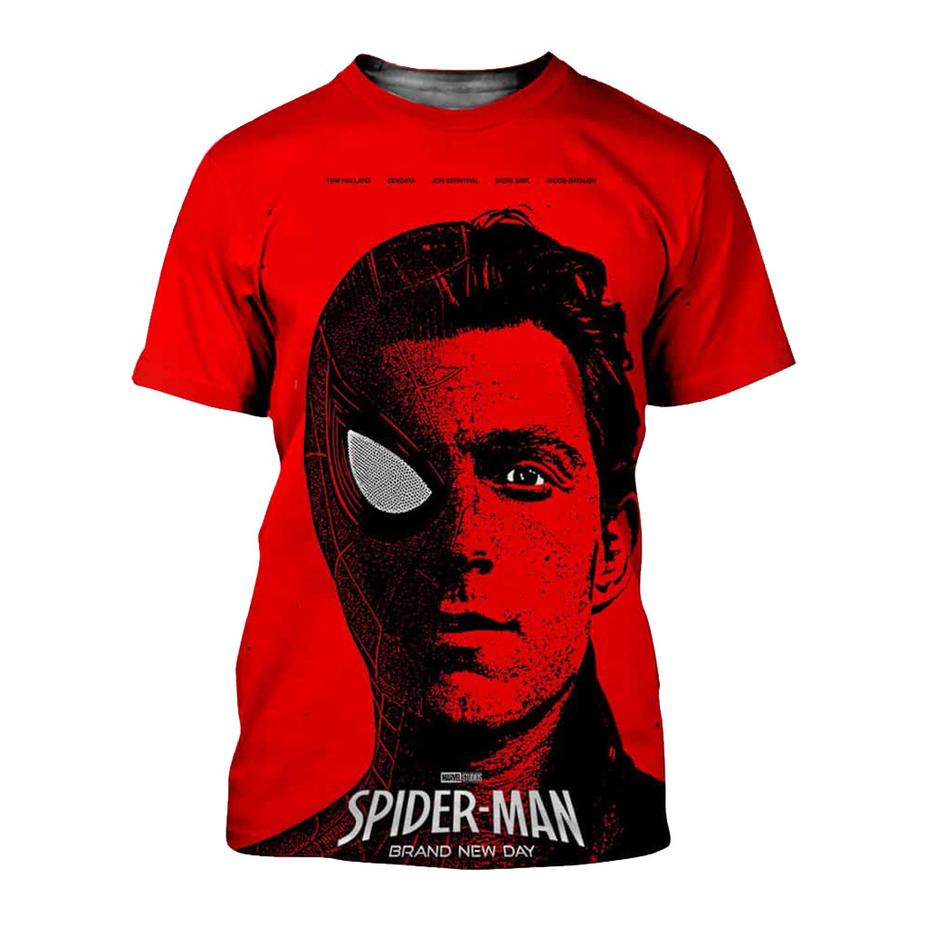 Spider Man Brand New Day Marvel Studios 2026 Shirt Red Spider Man Merch Brother Gifts - Kdjoy