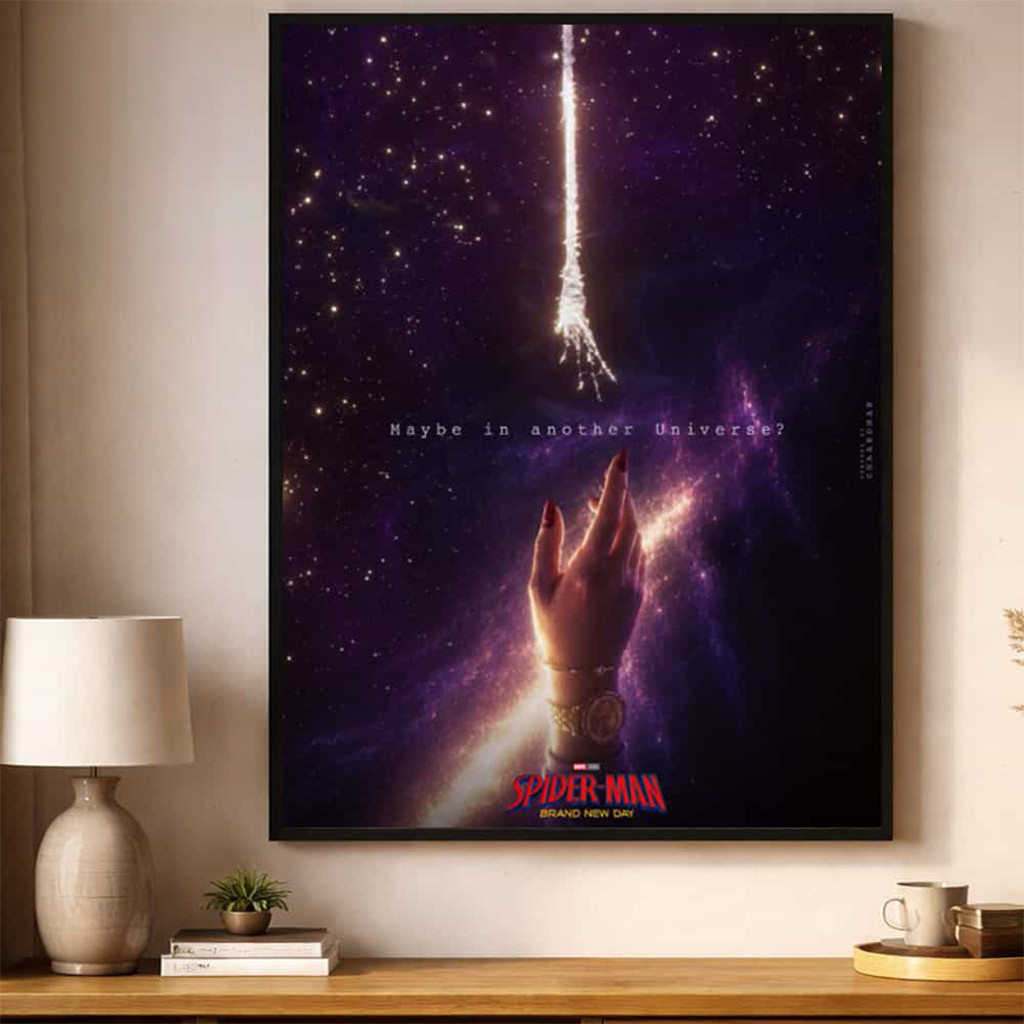 Spider Man Brand New Day Merch Maybe In Another Universe Safe Gwen Stacy Poster Wall Art - Kdjoy Spider Man Brand New Day Merch Maybe In Another Universe Safe Gwen Stacy Poster Wall Art - Kdjoy