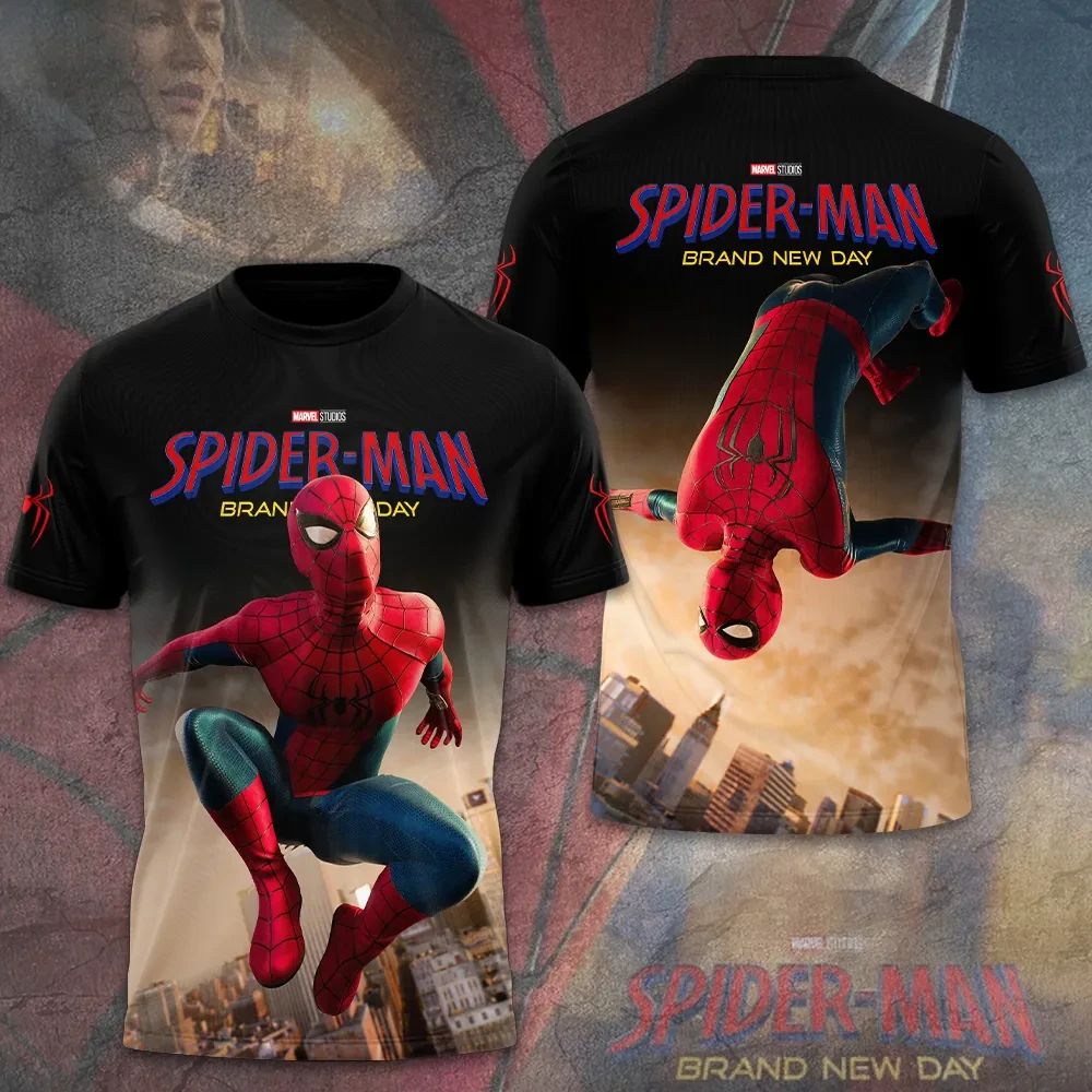 Spider-Man Brand New Day Movie Graphic T-Shirt Spider-Man Merch Superhero Fan Gift Ideas - Kdjoy Spider-Man Brand New Day Movie Graphic T-Shirt Spider-Man Merch Superhero Fan Gift Ideas - Kdjoy