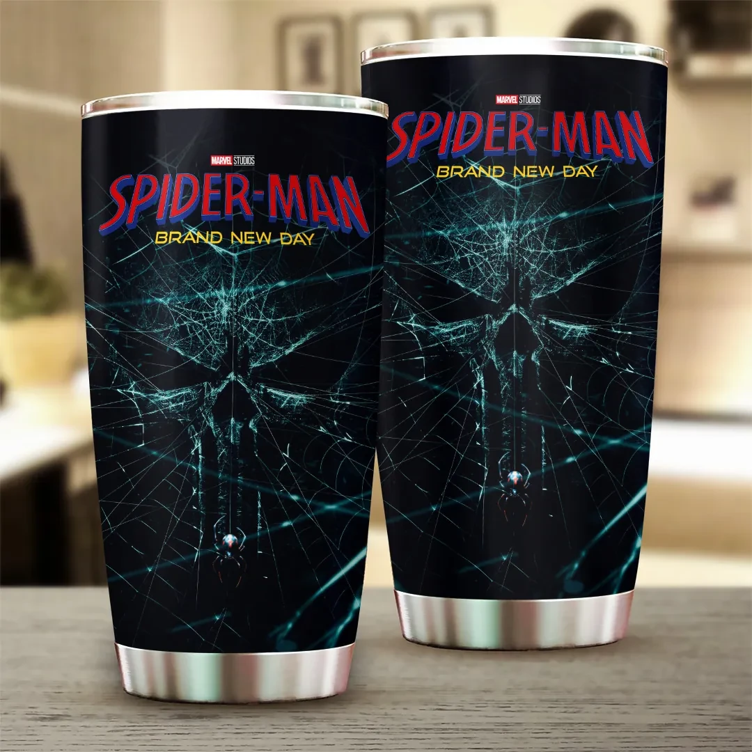 Spider-Man Brand New Day Movie Tumbler Dynamic Hero Graphic Merch Spider-Man Fan Gifts - Kdjoy Spider-Man Brand New Day Movie Tumbler Dynamic Hero Graphic Merch Spider-Man Fan Gifts - Kdjoy