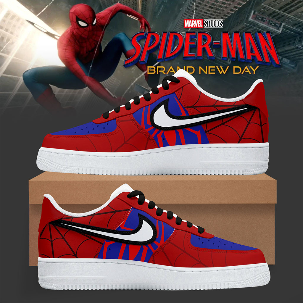 Spider-Man Brand New Day Sneakers Spider-Man Merch 2026 Marvel Fan Shoes Gift For Brothers - Kdjoy Spider-Man Brand New Day Sneakers Spider-Man Merch 2026 Marvel Fan Shoes Gift For Brothers - Kdjoy