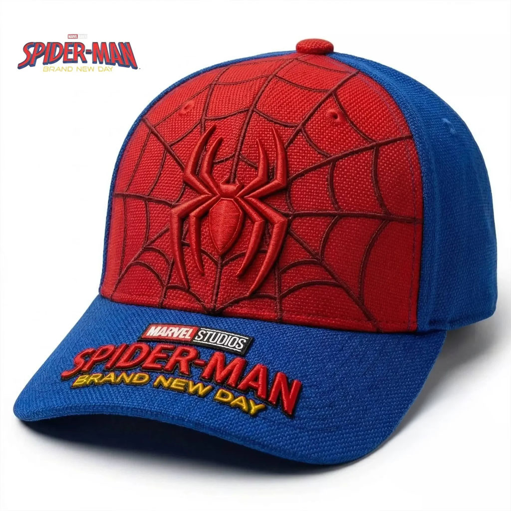 Spider-Man Brand New Day Spider Embroidered Hat Spider-Man Merch Gifts For Brother - Kdjoy Spider-Man Brand New Day Spider Embroidered Hat Spider-Man Merch Gifts For Brother - Kdjoy