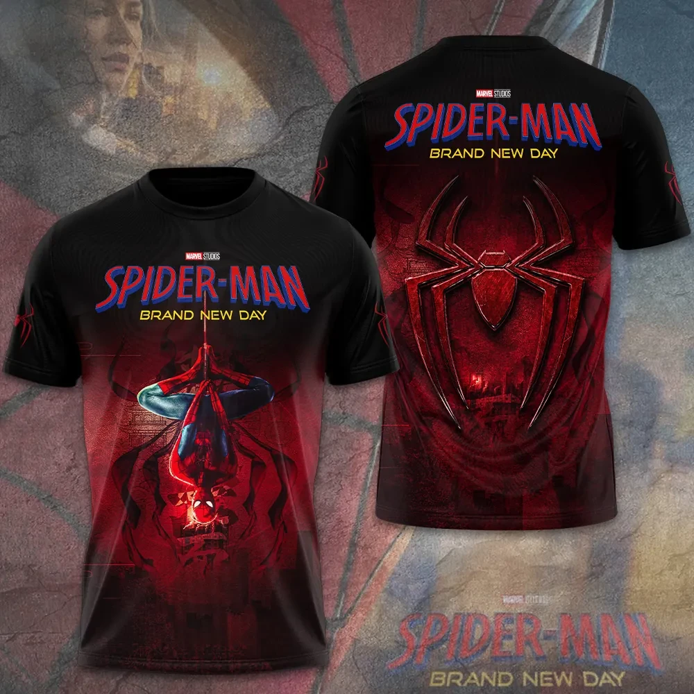 Spider-Man Brand New Day Swinging Hero T-Shirt Marvel Comics Fan Shirt Spider-Man Merch - Kdjoy