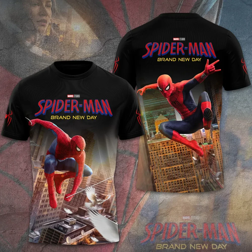 Spider-Man Brand New Day T-Shirt Spider-Man Merch Superhero Clothing Gift For Fans - Kdjoy