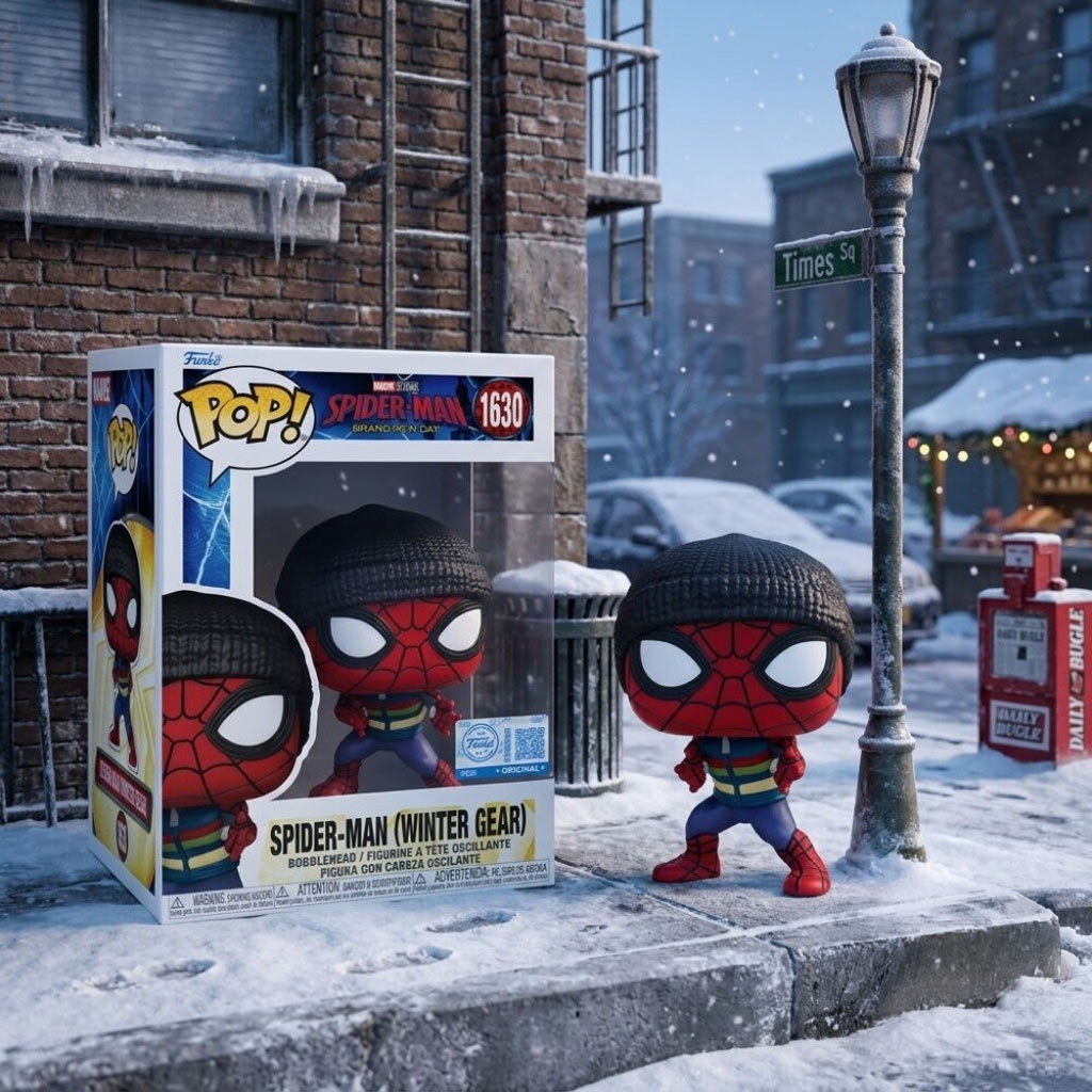 Spider Man Brand New Day Winter Gear Funko Pop Spider Man Merch Gift For Superhero Fans - Kdjoy Spider Man Brand New Day Winter Gear Funko Pop Spider Man Merch Gift For Superhero Fans - Kdjoy