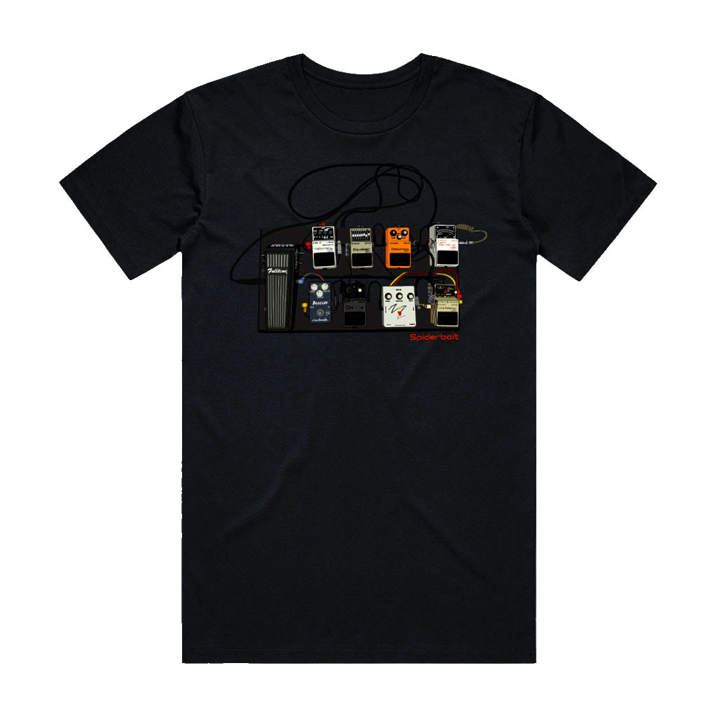 Spiderbait Merch 2026 Pedals Petrol T-Shirt Gift Ideas For Rock Band Fans Spiderbait Merch 2026 Pedals Petrol T-Shirt Gift Ideas For Rock Band Fans