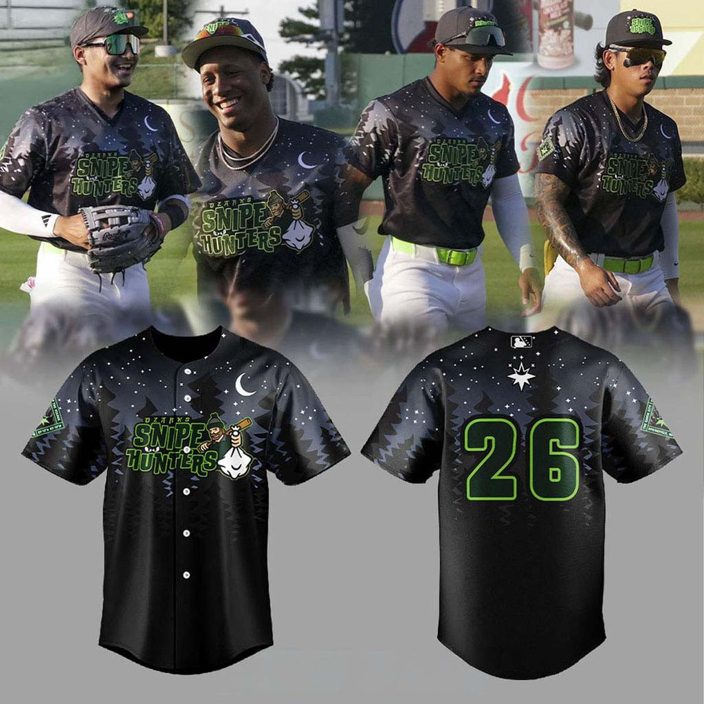 Springfield Cardinals X Ozarks Snipe Hunters Forest Night 2026 Jersey Cardinals Merch - Kdjoy