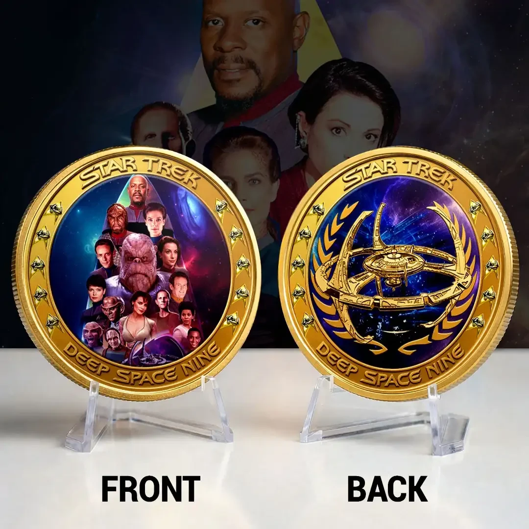 Star Trek Deep Space Nine Commemorative Coin 2026 Star Trek Merch Best Gift For Sci Fi Fans - Kdjoy Star Trek Deep Space Nine Commemorative Coin 2026 Star Trek Merch Best Gift For Sci Fi Fans - Kdjoy