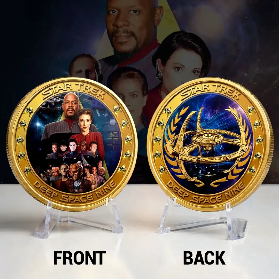Star Trek Deep Space Nine Commemorative Coin 2026 Star Trek Merch Gift For Sci Fi Fans - Kdjoy