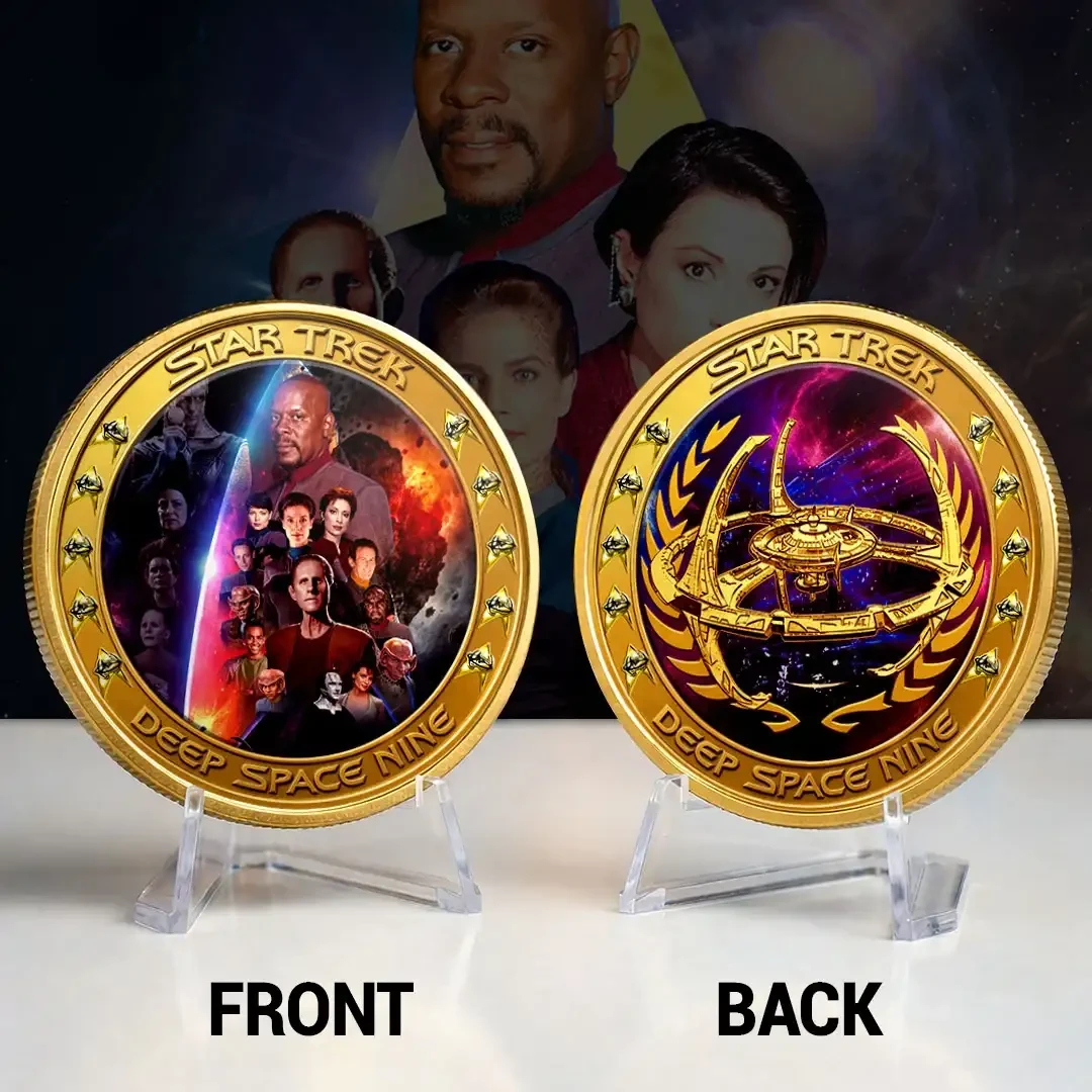 Star Trek Deep Space Nine Commemorative Coin 2026 Star Trek Merch Gifts For My Boyfriend - Kdjoy