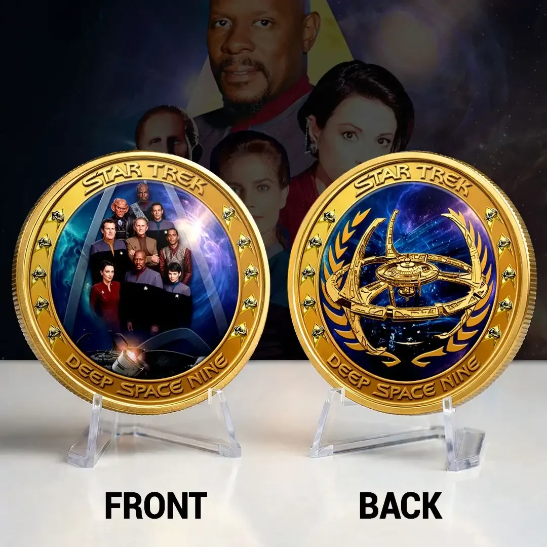 Star Trek Deep Space Nine Commemorative Coin 2026 Star Trek Merch Present For Movie Fans - Kdjoy