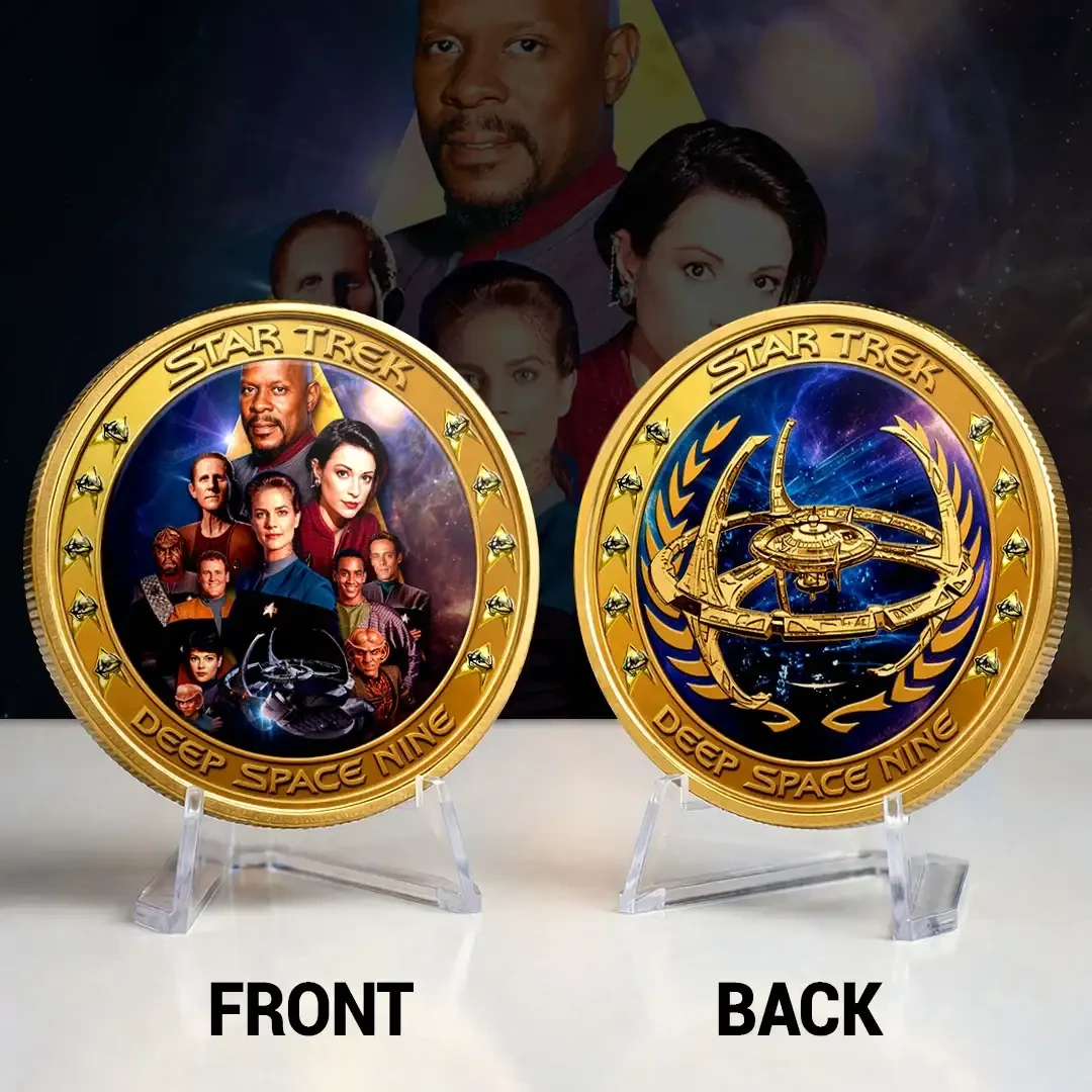 Star Trek Deep Space Nine Commemorative Coin 2026 Star Trek Merch Present For Sci Fi Fans - Kdjoy