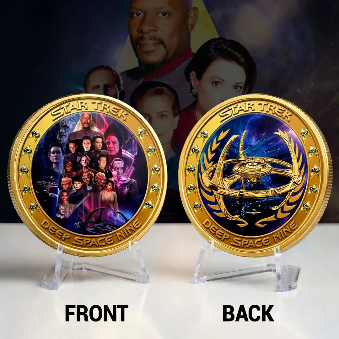 Star Trek Deep Space Nine Commemorative Coin 2026 Star Trek Merch Sci Fi Fan Gift Ideas - Kdjoy