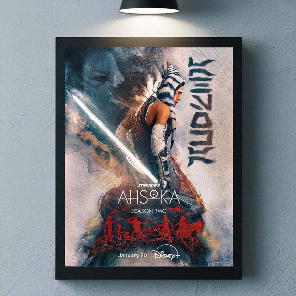 Star Wars Ahsoka Season 2 Poster Premiering January 20 Poster Star Wars Merch Wall Art And Decor - Kdjoy