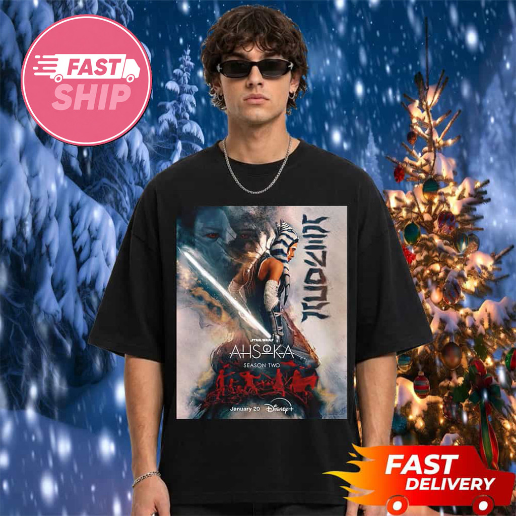 Star Wars Ahsoka Season 2 T-Shirt Star Wars Merch Best Gifts For Husband - Kdjoy