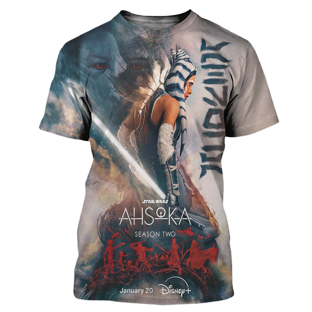 Star Wars Ahsoka Season 2 T-Shirt Star Wars Merch Birthday Present For Friends - Kdjoy