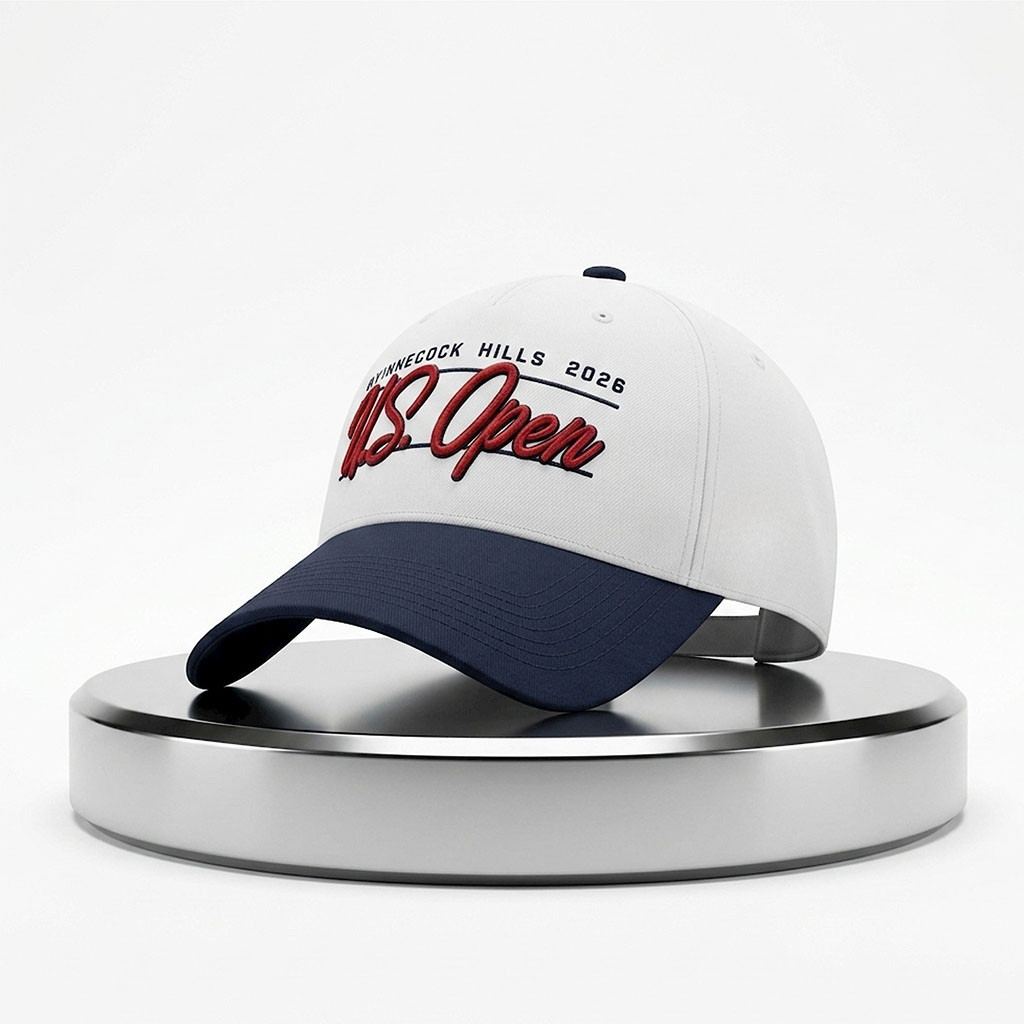 Stephen Curry Shinnecock Hills 2026 US Open Hat Embroidered Stephen Curry Merch Gift For Dad - Kdjoy