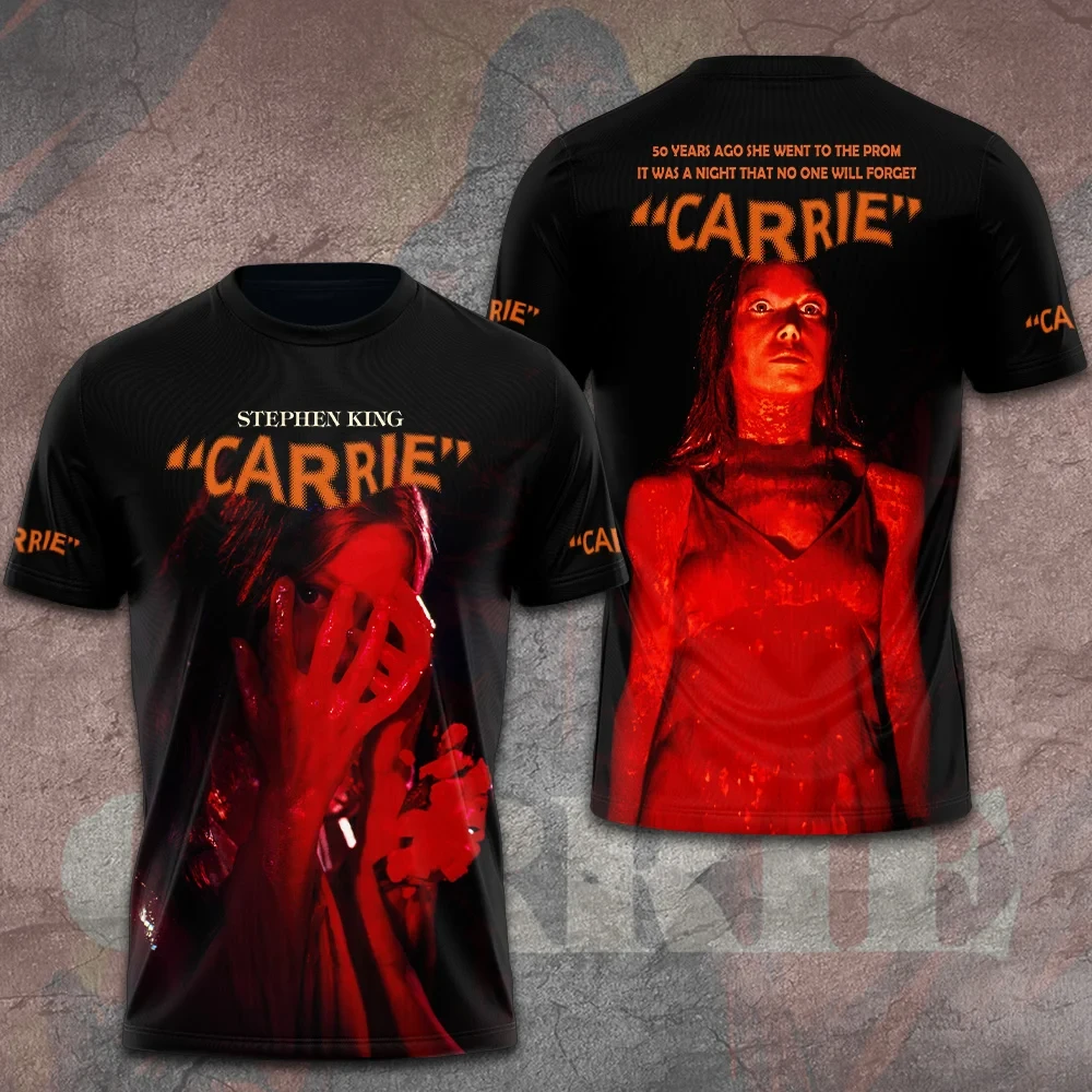 Stephen King Carrie 50th Anniversary T-Shirt Carrie Merch King of Horror Shirt Gifts For Fans - Kdjoy