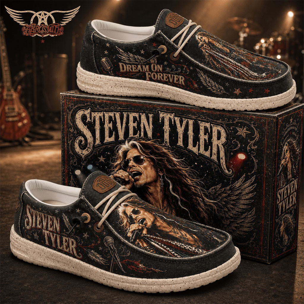 Steven Tyler Dream On Forever Shoes Steven Tyler Merch 2026 Gift Ideas For Music Lovers - Kdjoy Steven Tyler Dream On Forever Shoes Steven Tyler Merch 2026 Gift Ideas For Music Lovers - Kdjoy