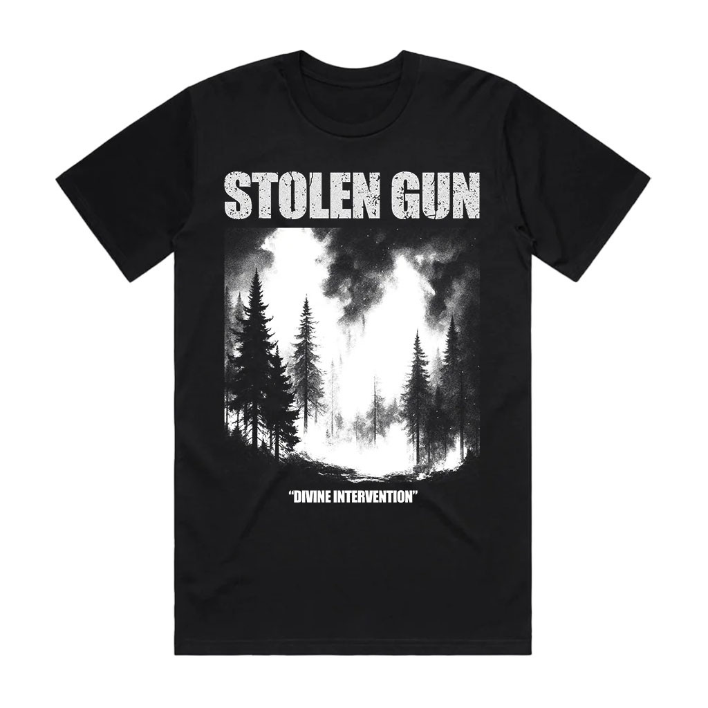 Stolen Gun Merch 2026 Divine Intervention Shirt Stolen Gun Band Merch Gift For Music Lovers - Kdjoy