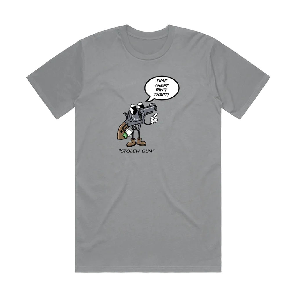 Stolen Gun Merch 2026 Time Theft Shirt Stolen Gun Band T-Shirt Gift for Brothers - Kdjoy Stolen Gun Merch 2026 Time Theft Shirt Stolen Gun Band T-Shirt Gift for Brothers - Kdjoy