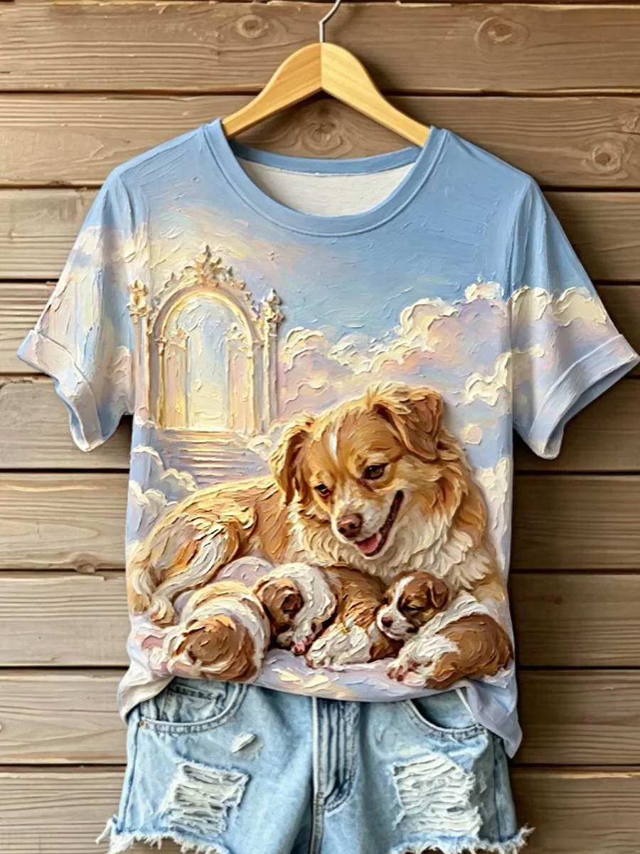 Stop Animal Abuse Wang Wang T-Shirt Wang Wang And Her Pups Memorial Shirt Gift For Her - Kdjoy