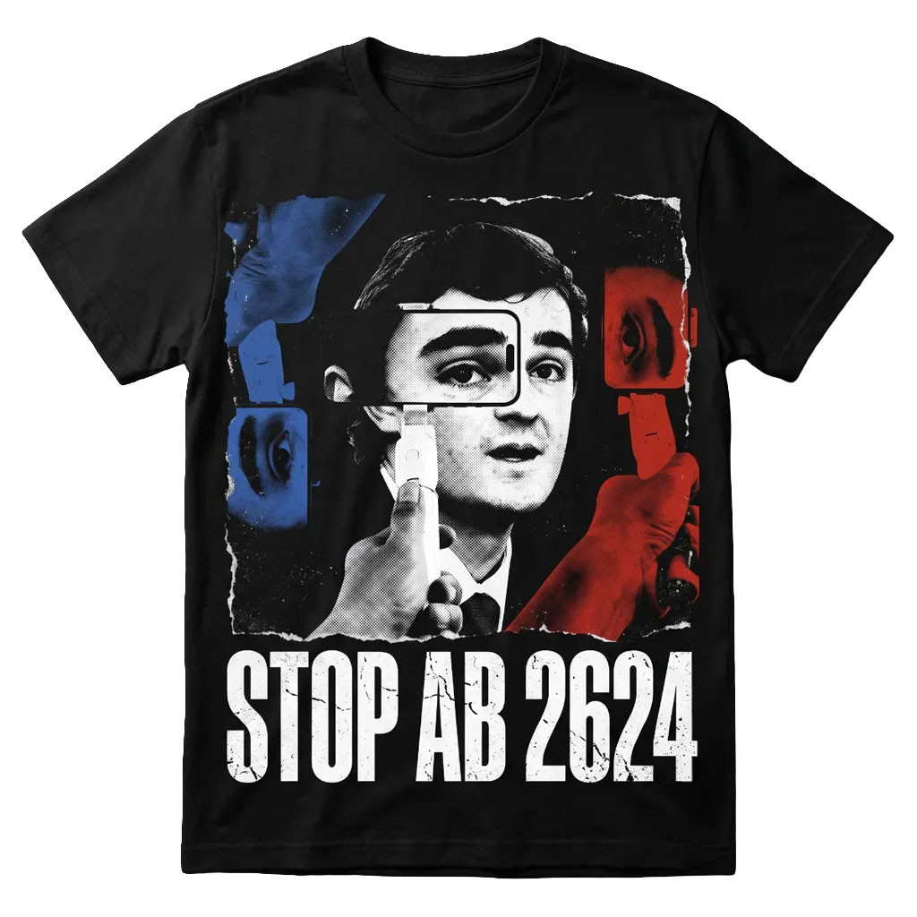 Stop Nick Shirley Act Merch Stop AB 2624 T-Shirt Nick Shirley Merch Political Gifts - Kdjoy Stop Nick Shirley Act Merch Stop AB 2624 T-Shirt Nick Shirley Merch Political Gifts - Kdjoy