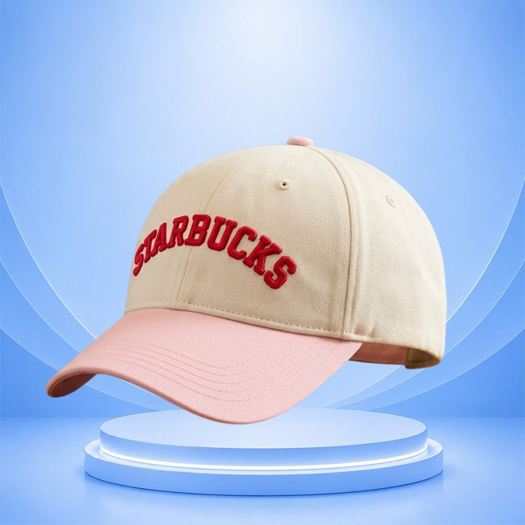 Strawberry Starbucks Hat Embroidered Summer Cap Gifts For Friends - Kdjoy