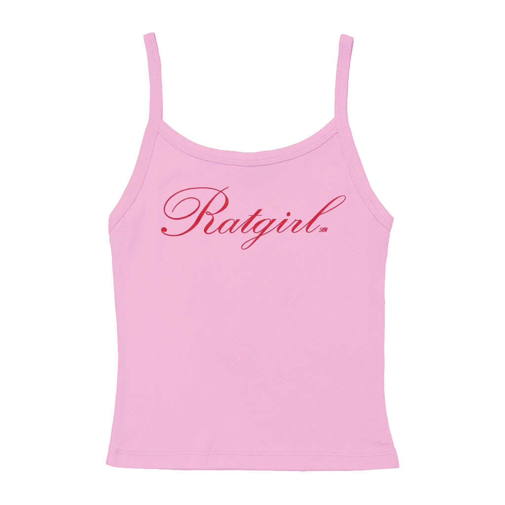Stray Rats Merch 2026 Ratgirl Script Tank Top Birthday Presents For Sisters - Kdjoy Stray Rats Merch 2026 Ratgirl Script Tank Top Birthday Presents For Sisters - Kdjoy