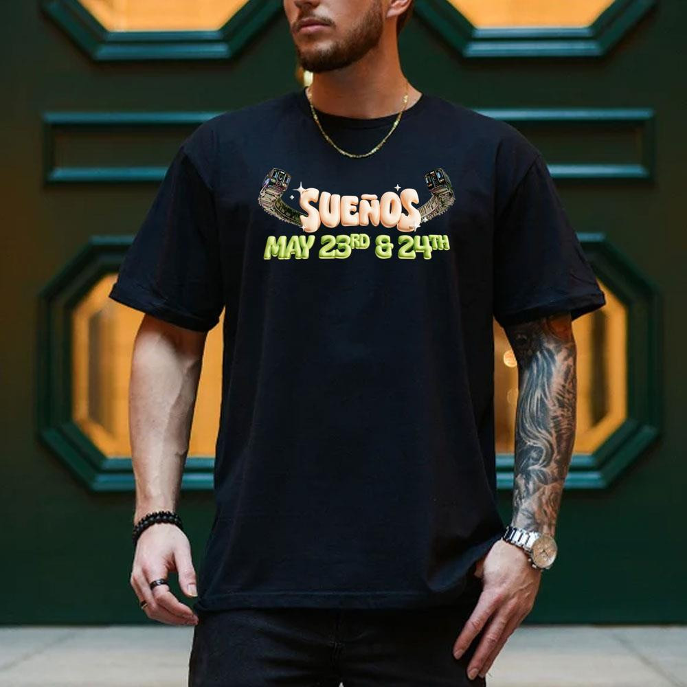 Suenos Festival Merch 2026 Logo T-Shirt Suenos May 23rd 24th Shirt Gift For Music Lovers - Kdjoy
