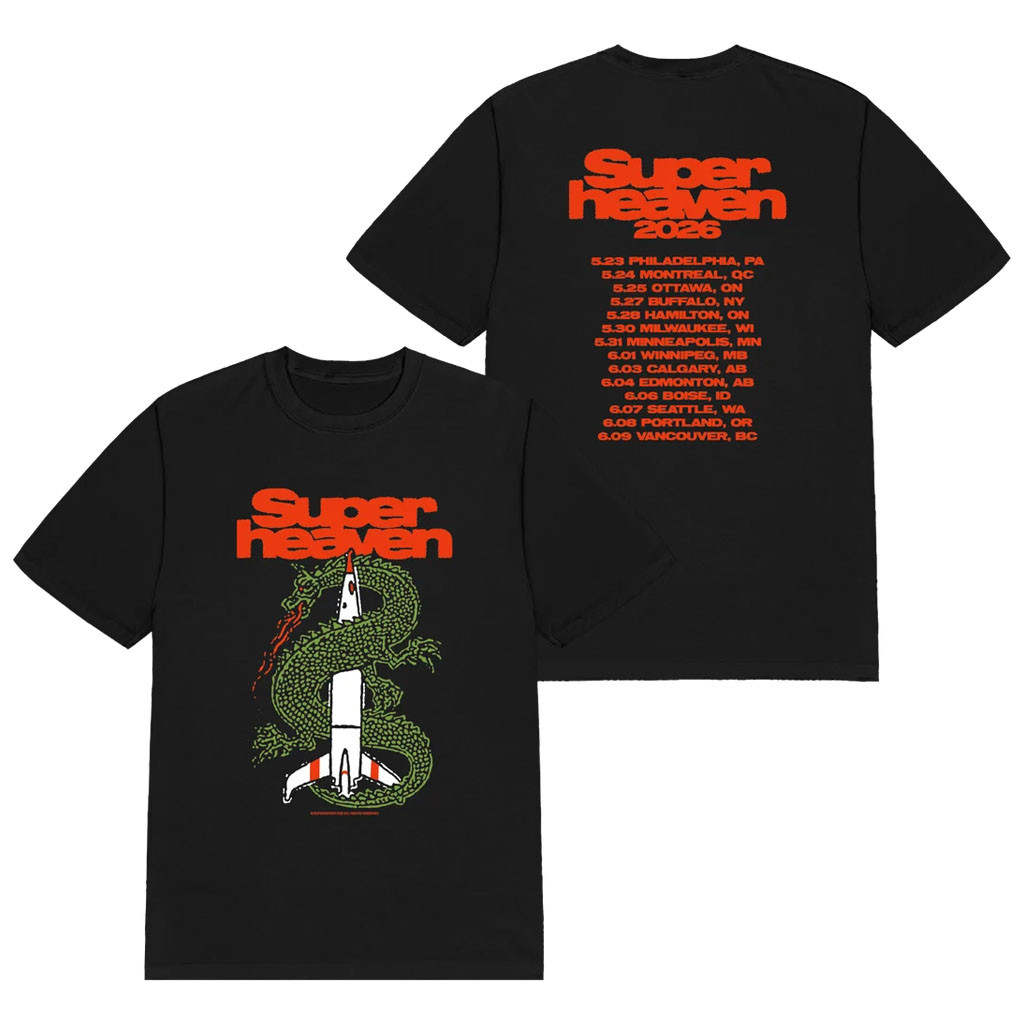 Superheaven Merch Spring 2026 Tour T-Shirt Superheaven Concert Merch Gift For Fans - Kdjoy Superheaven Merch Spring 2026 Tour T-Shirt Superheaven Concert Merch Gift For Fans - Kdjoy