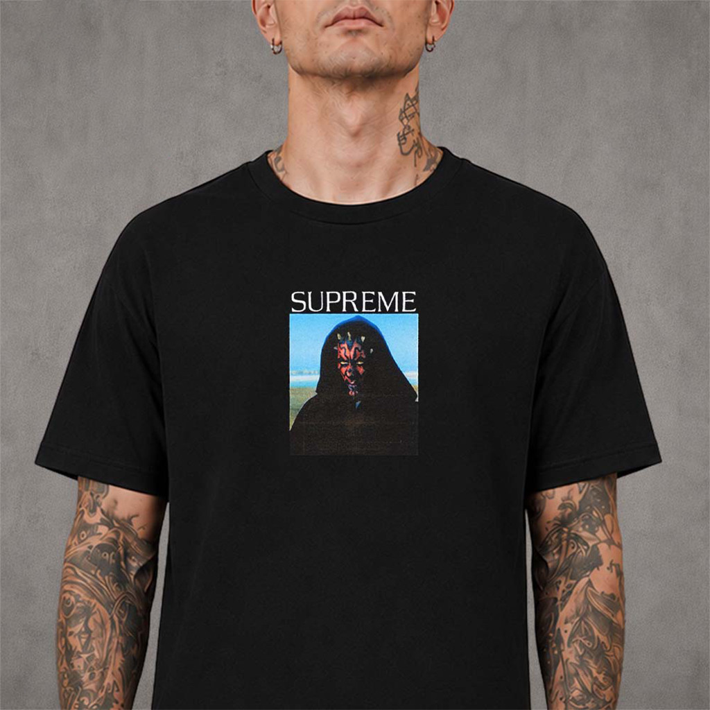 Supreme X Star Wars 2026 Darth Maul T-Shirt Star Wars Merch Birthday Present For Husband - Kdjoy