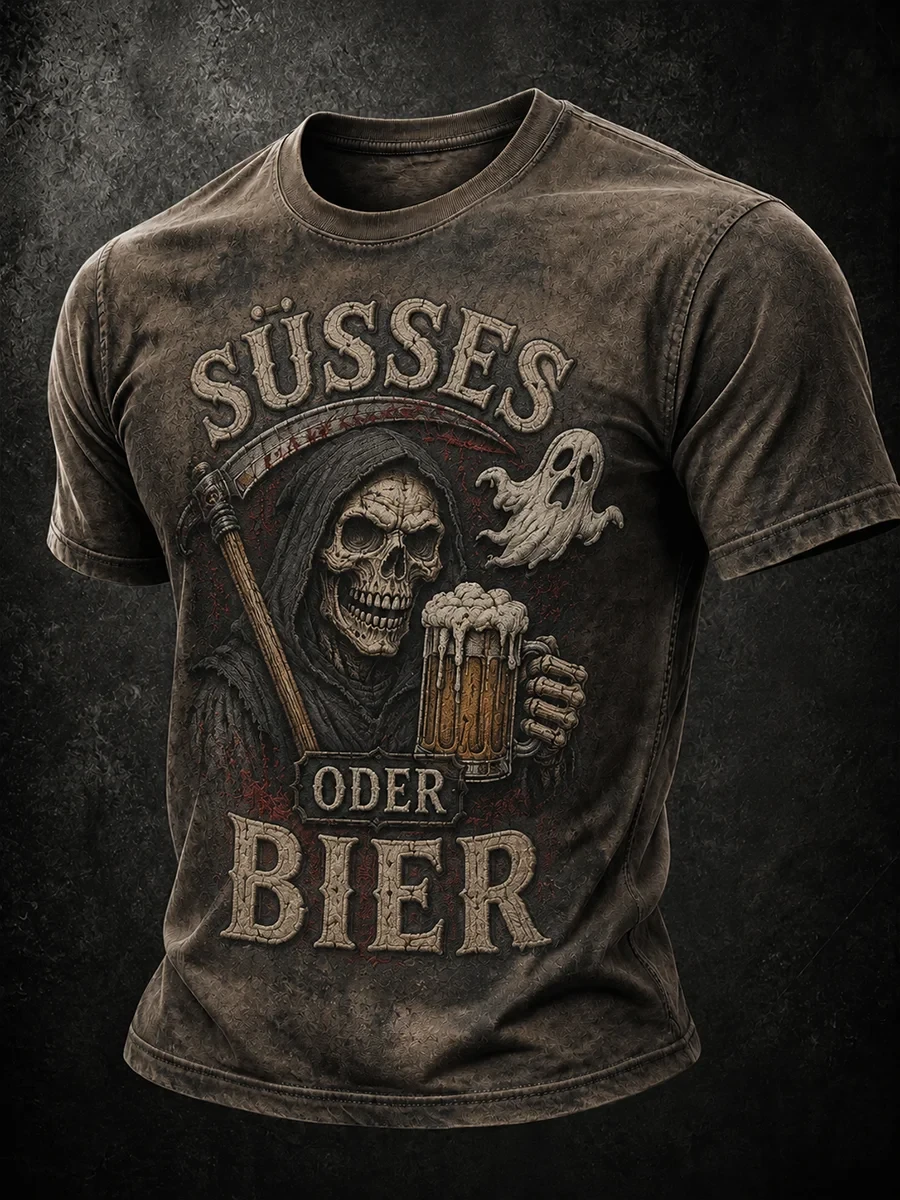 Susses Oder Bier T-Shirt Halloween Beer Merch Halloween Gifts For Him - Kdjoy Susses Oder Bier T-Shirt Halloween Beer Merch Halloween Gifts For Him - Kdjoy