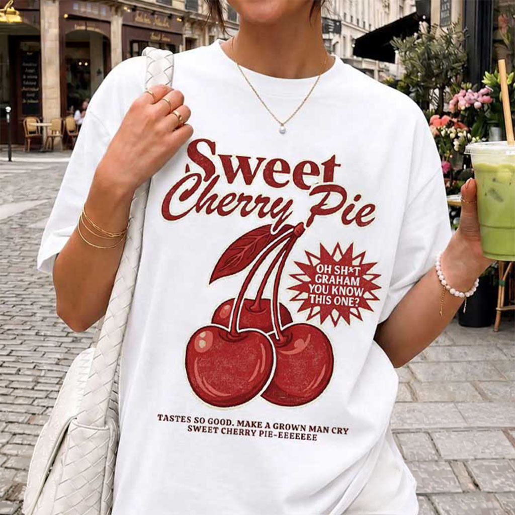 Sweet Cherry Pie Off Campus Movie Vintage Briar University T-Shirt Gifts For Friends - Kdjoy