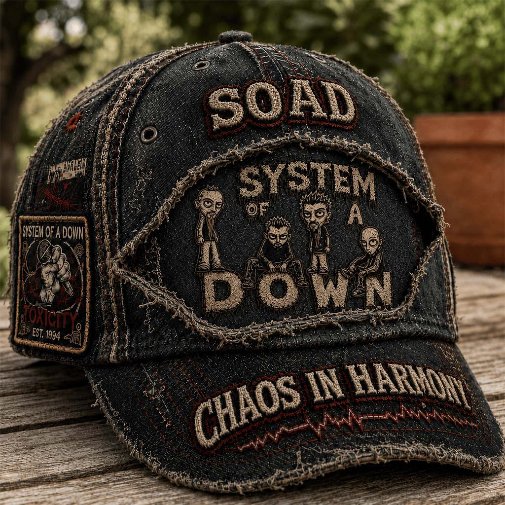 System Of A Down 2026 Chaos In Harmony Hat SOAD Merch Present For Band Fans - Kdjoy
