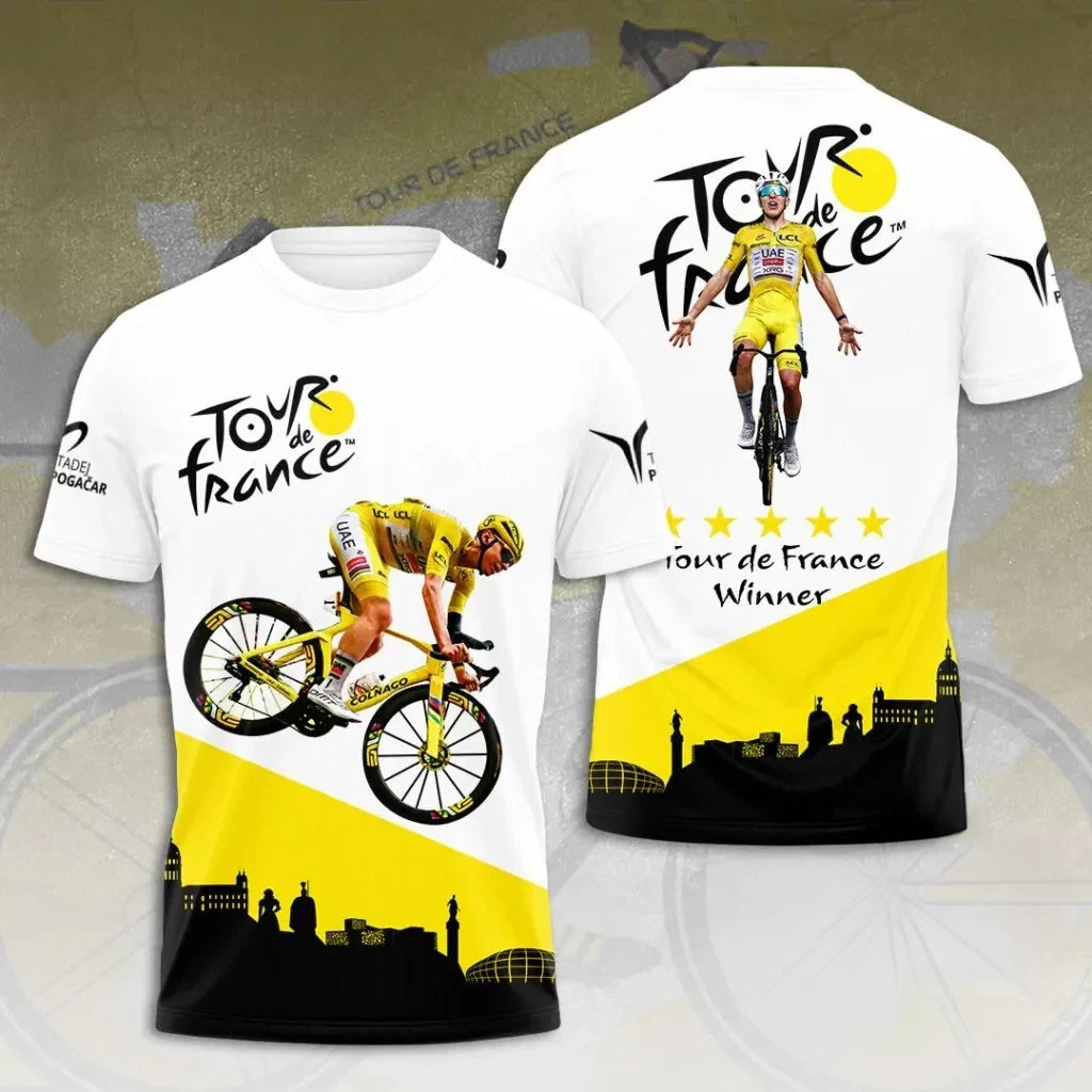 Tadej Pogacar Tour De France Winner Shirt 2026 Tadej Pogacar Merch Gifts For Brother - Kdjoy Tadej Pogacar Tour De France Winner Shirt 2026 Tadej Pogacar Merch Gifts For Brother - Kdjoy