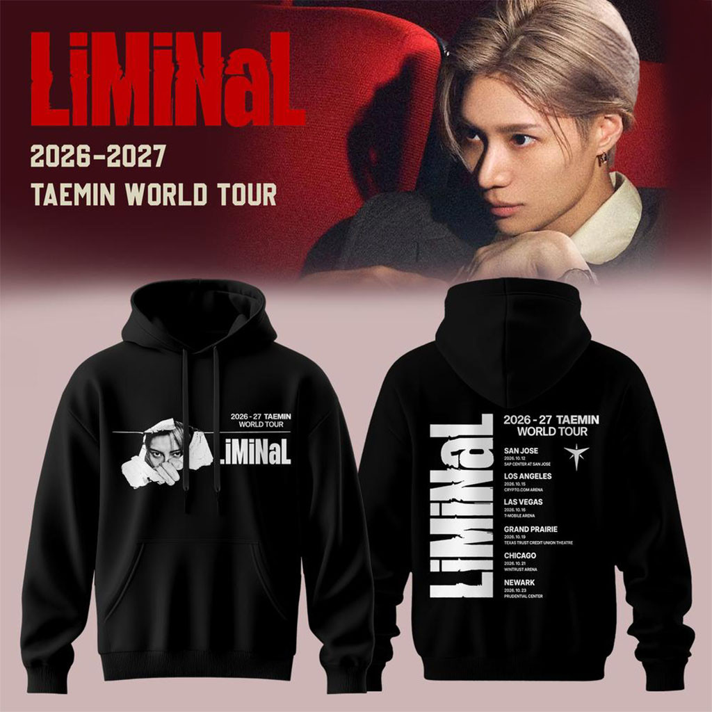 Taemin Merch LiMiNaL World Tour 2026 2027 Hoodie Taemin Fan Clothes Gifts For Besties - Kdjoy